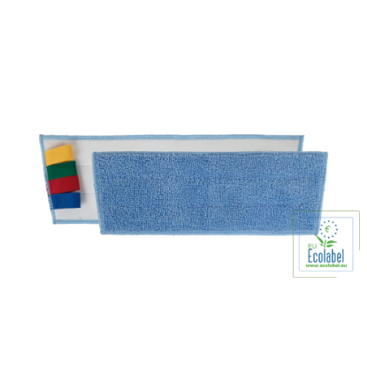 Immagine di PANNO MICROBLUE BASIC PER VELCRO ECOLABEL 25x10cm 