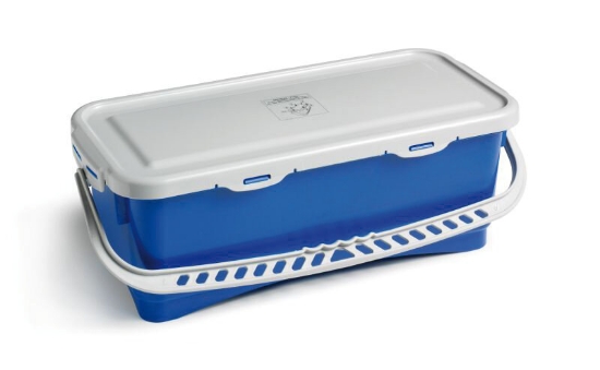 Immagine di SECCHIO HERMETIC CON MANICO+COPERCHIO BLU lt.10