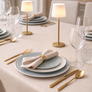 Immagine di TOVAGLIA TNT CREMA mt.1x1