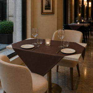 Immagine di TOVAGLIA TNT MARRONE mt.1,2x1,2