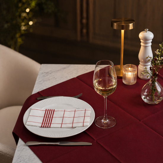 Immagine di TOVAGLIA TNT BORDEAUX mt.1,4x1,4