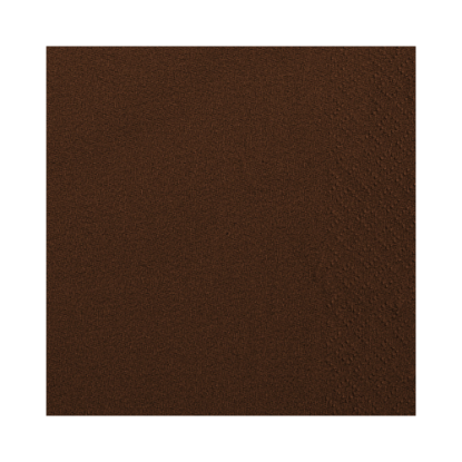 Immagine di TOVAGLIOLO MICROINCOLLATO MARRONE ECOLABEL 38x38cm