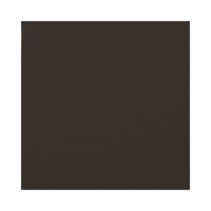 Immagine di TOVAGLIOLO MICROINCOLLATO NERO ECOLABEL 38x38cm