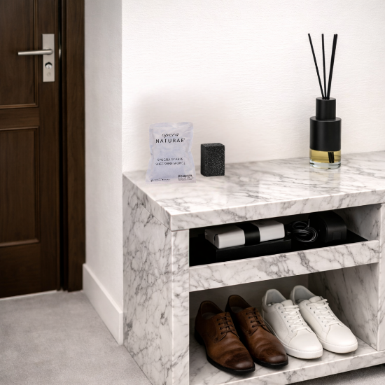 Immagine di SPUGNA PULISCISCARPE OPERA NATURAE PACK IN CARTA