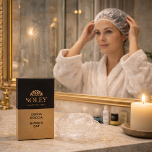 Immagine di CUFFIA DOCCIA IN ASTUCCIO SOLEY 5x8,5cm