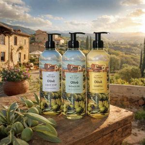 Immagine di FLACONE SHOWER GEL OLIVE' ml.370