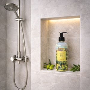 Immagine di FLACONE SHOWER GEL OLIVE' ml.370