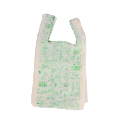 Immagine di SHOPPER COMPOSTABILI FORMATO MEDIO gr5,6 27+16x50cm