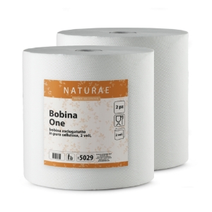 Immagine di BOBINA ONE IN PURA CELLULOSA 2 VELI ECOLABEL